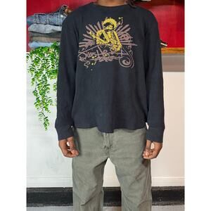 y2k jimi hendrix long sleeve thermal